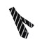 Striped Tie in Gift Box, tie, silk, livebeforelockdown